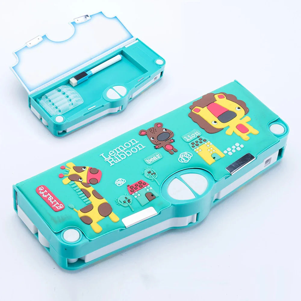 Korean Style Cute Multifunctional Kids Pencil Case