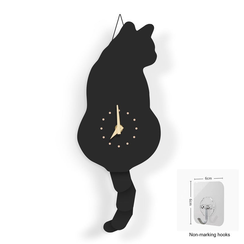 Creative Cat Wall Clock