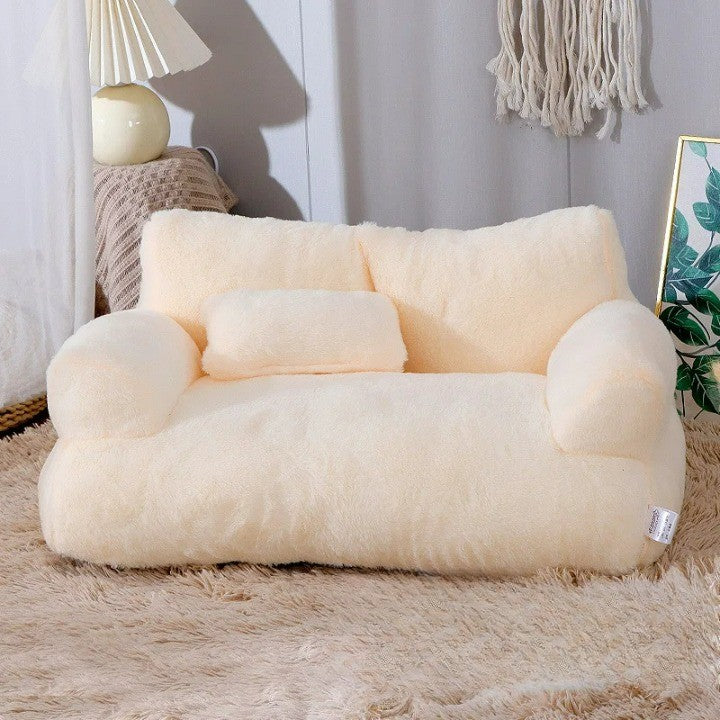 Four-Season Large Plush Pet Sofa