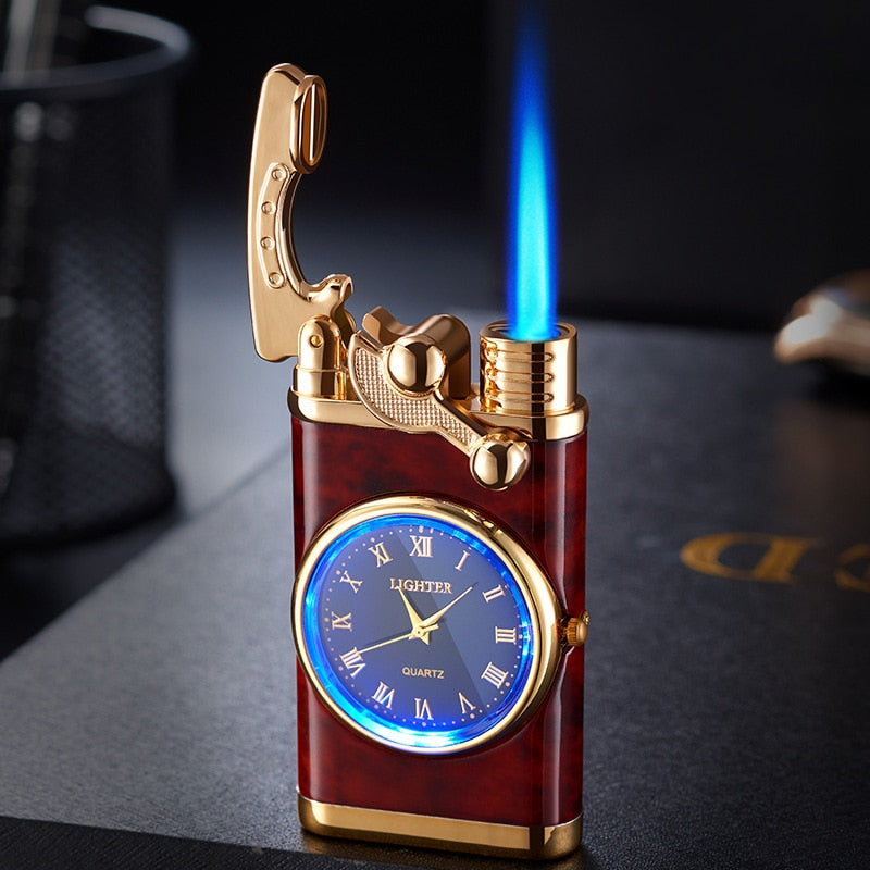 2in1 Elegant Windproof Lighter Watch