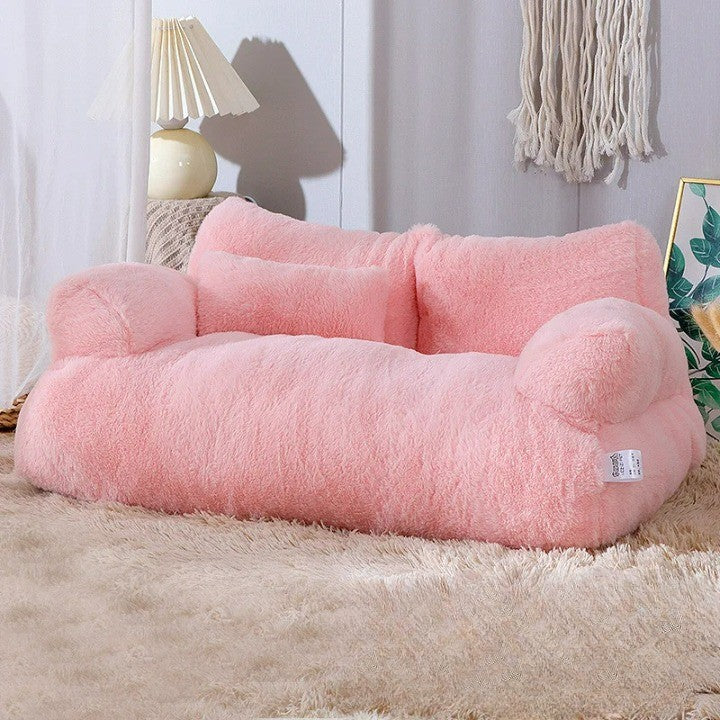 Four-Season Large Plush Pet Sofa