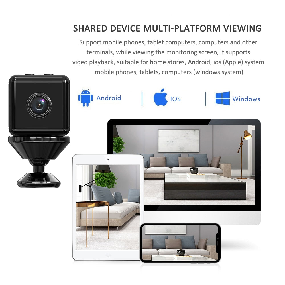 Mini HD Motion Detection Wifi Camera