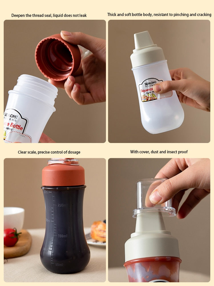 Ketchup Oil Sauce Dispenser Bottle