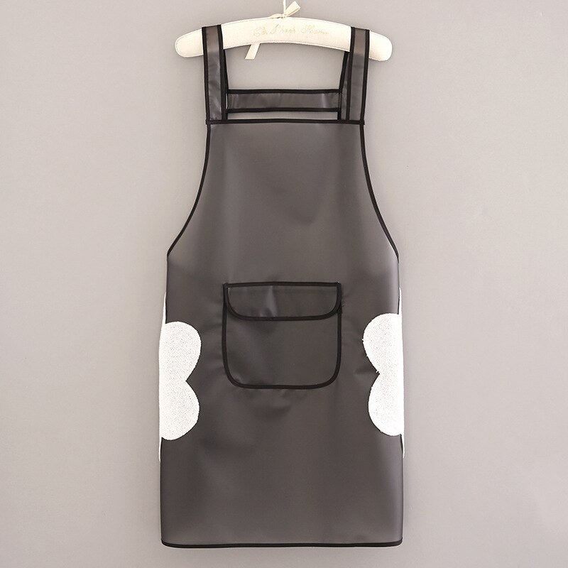 Transparent Waterproof Kitchen Apron