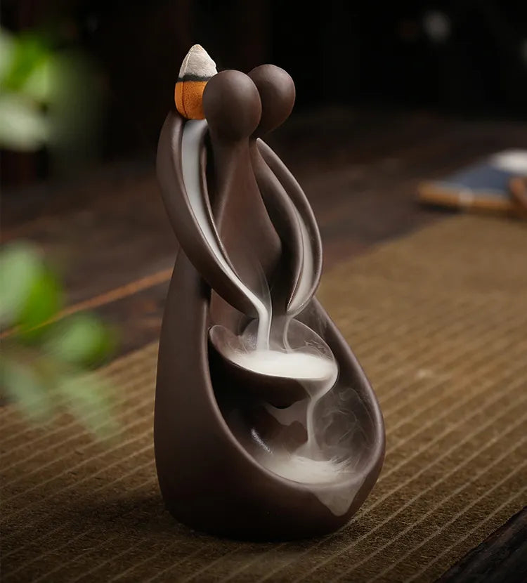 Zenfalls Ceramic Handmade Backflow Incense