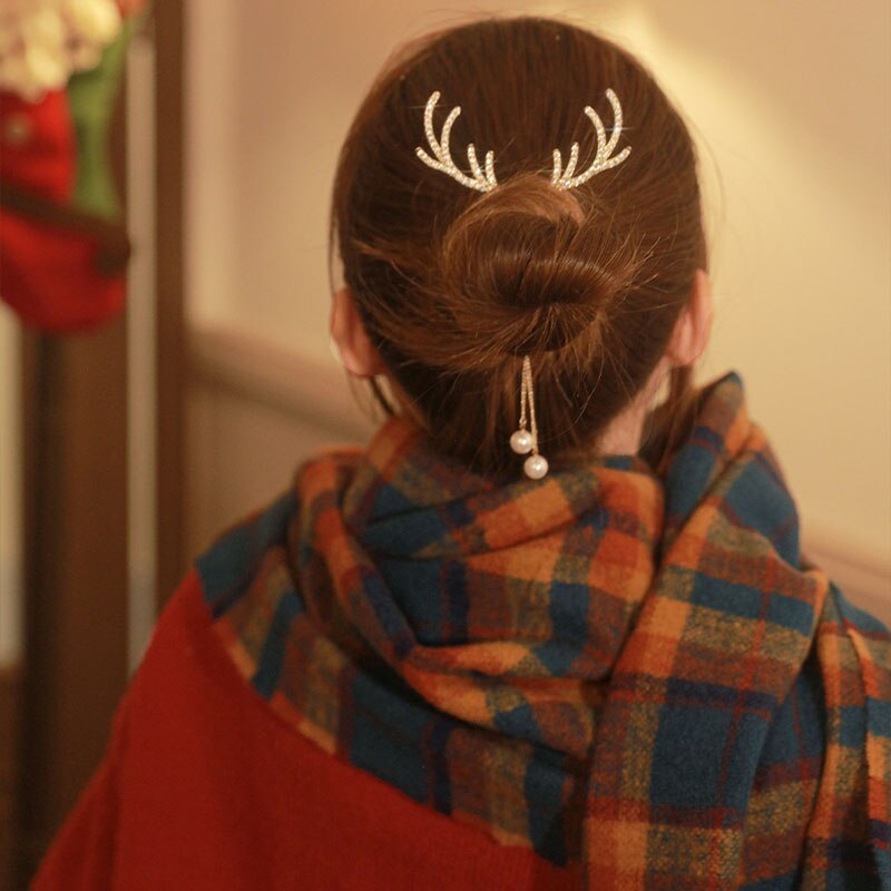 Romance Antler Ponytail Holder Hair Clip