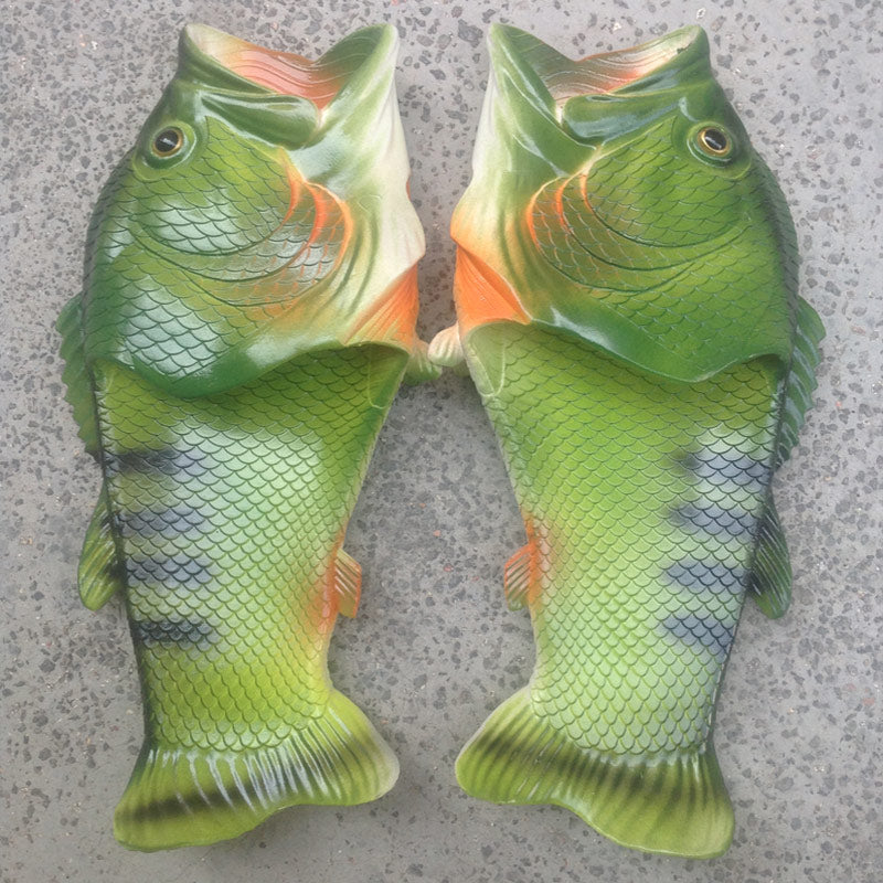 Realistic Unisex Fish Slippers