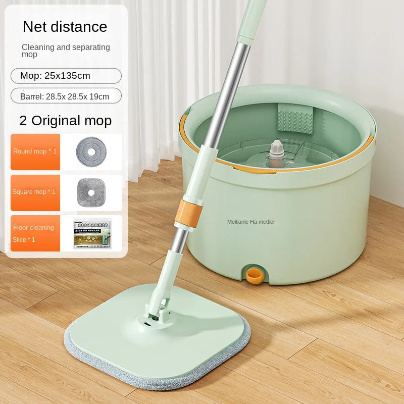 Hands-Free Water Separation Effortless Cleaning Electrostatic Mop