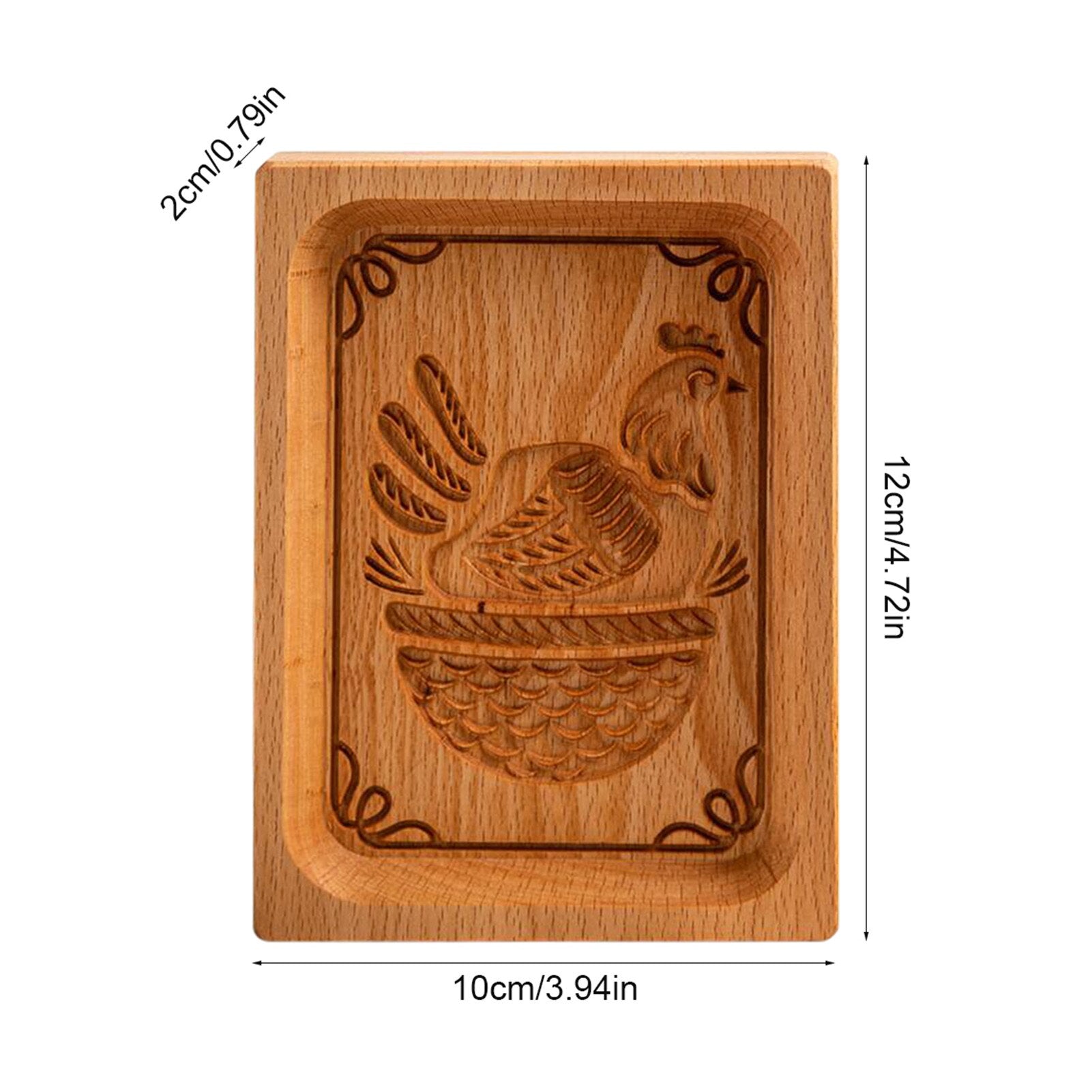 Wooden Cute Pastry Bake Master Baking Mold