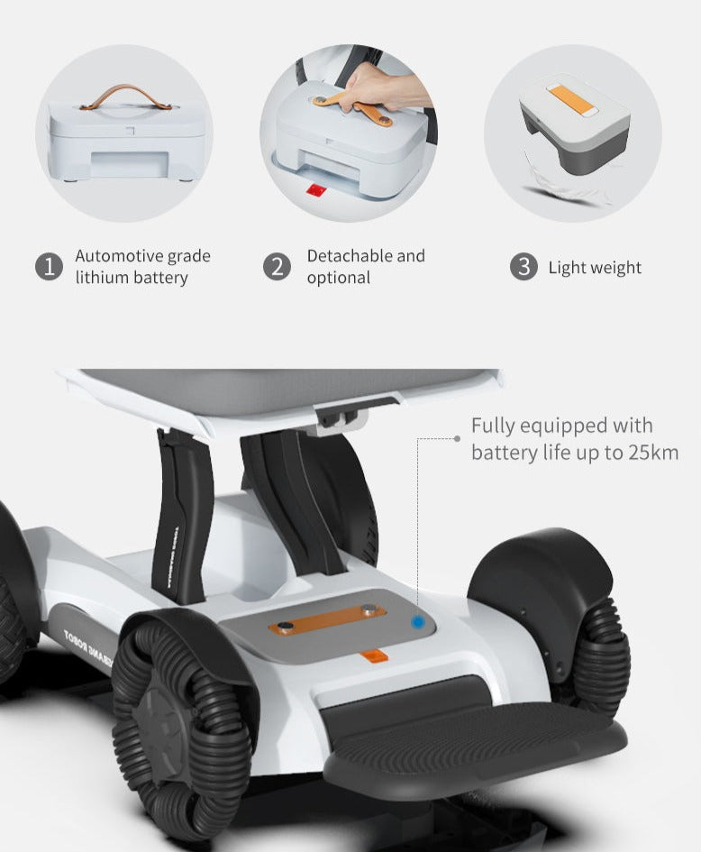 Modern Foldable Electric Mobile Scooter Wheelchair