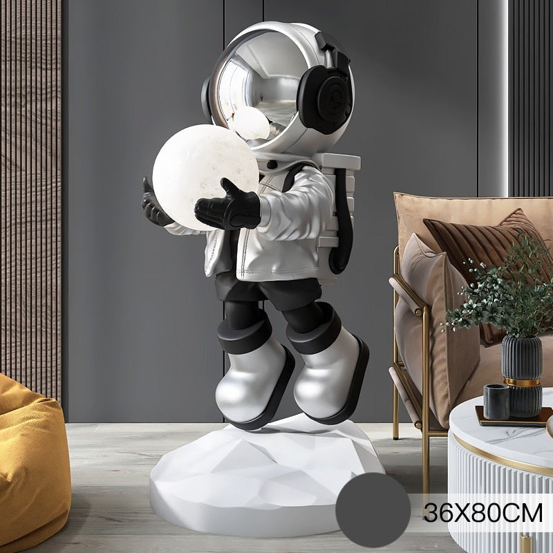 Creative Astronaut Statue Home Decor Lamp