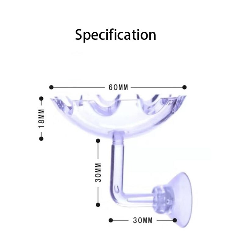 Transparent Aquarium Glass Tube Fish Feeder