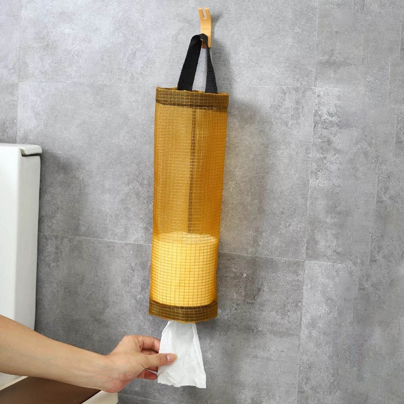 Wall-Mounted Plastic Bag Dispenser