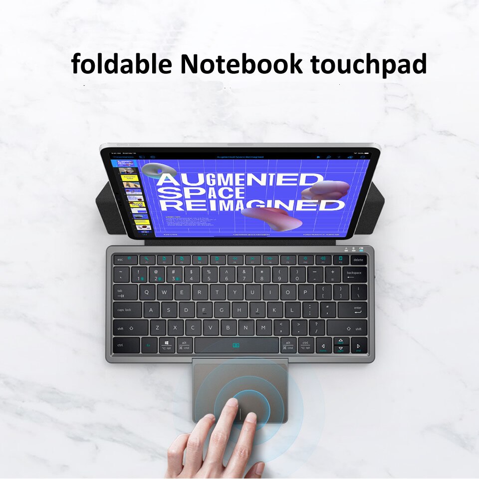 Tablet Holder Wireless Practical Touchpad Portable Keyboard