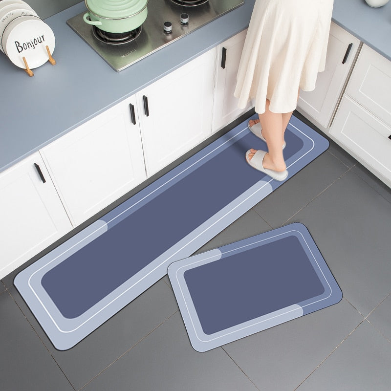 Modern Water Absorbent Anti-slip Area Rugs