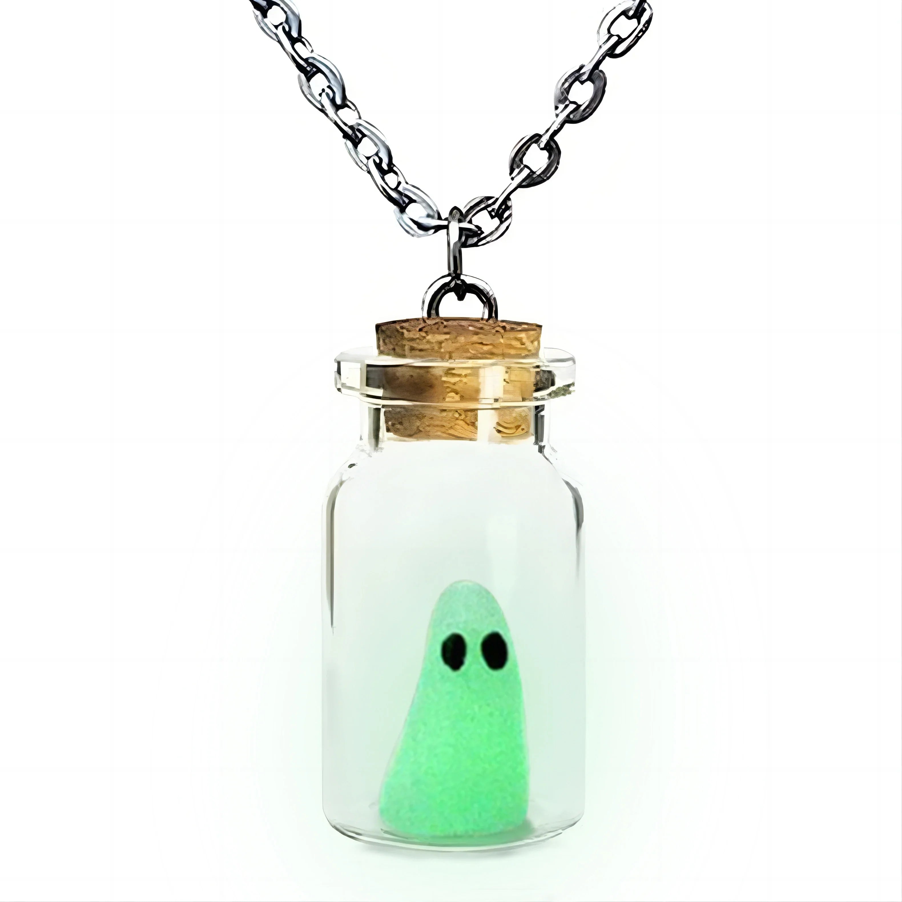 Mystic Night Glow Ghost Necklace