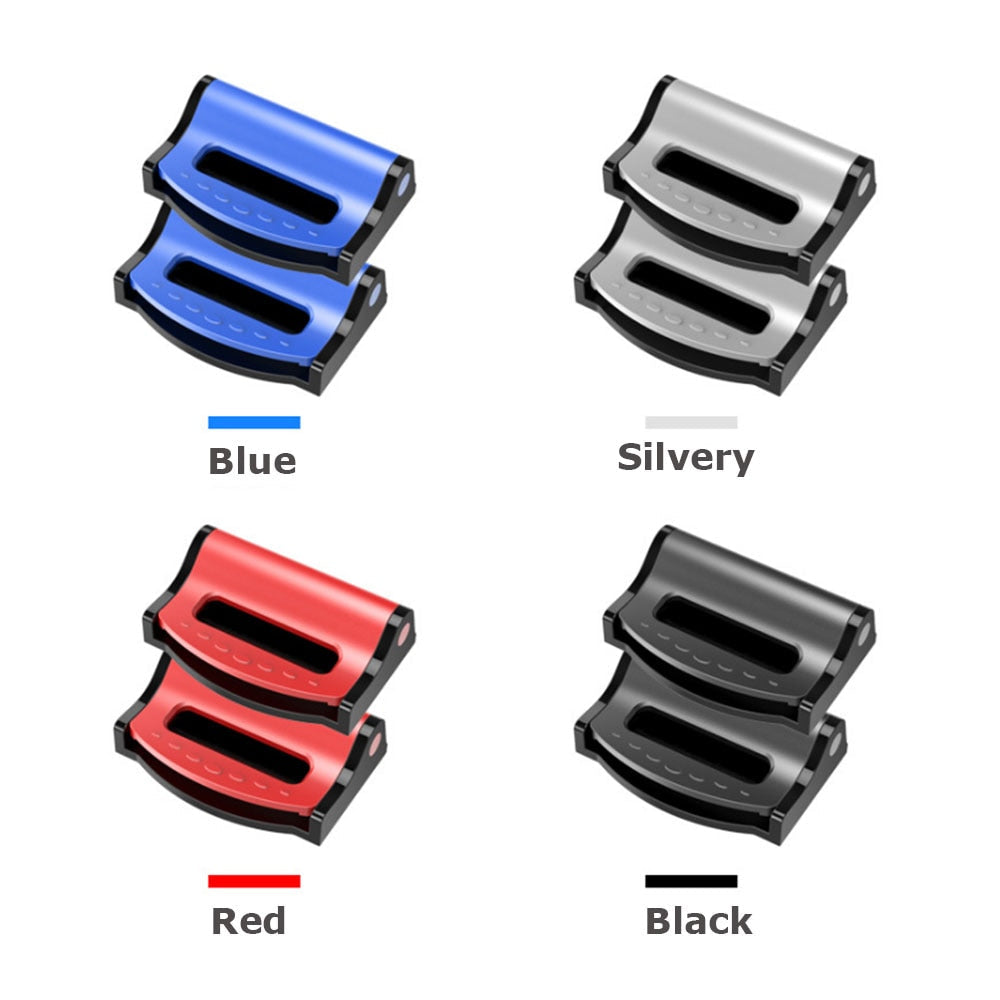 2Pcs Car Seat Belt Adjusting Clips