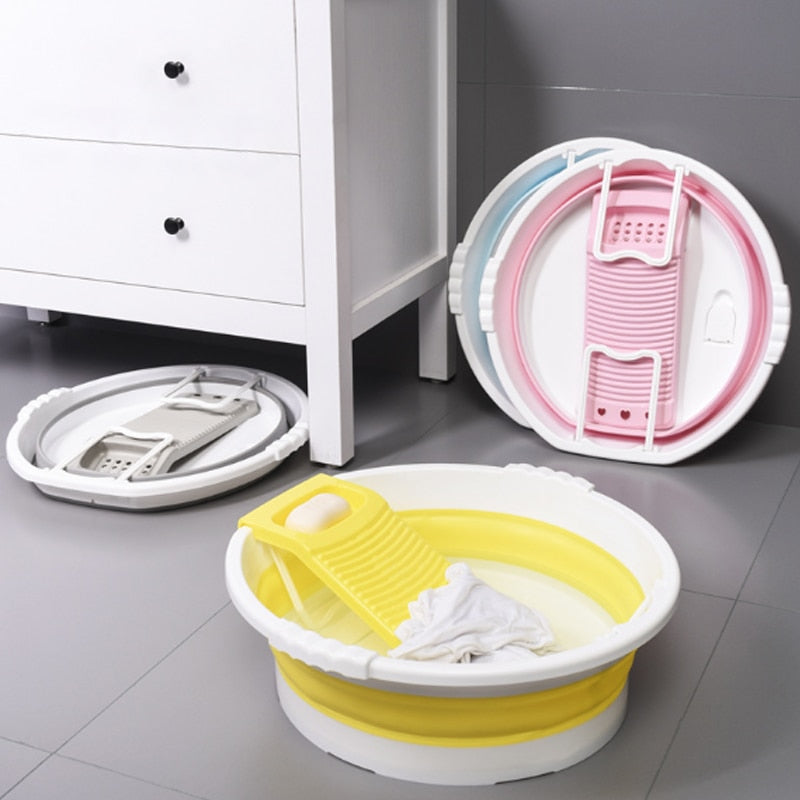 Foldable Household Laundry Mini Basin