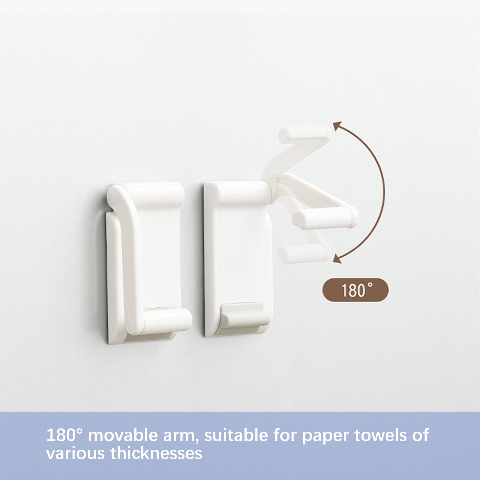 Adjustable Magnetic Paper Towel Cloth Holder