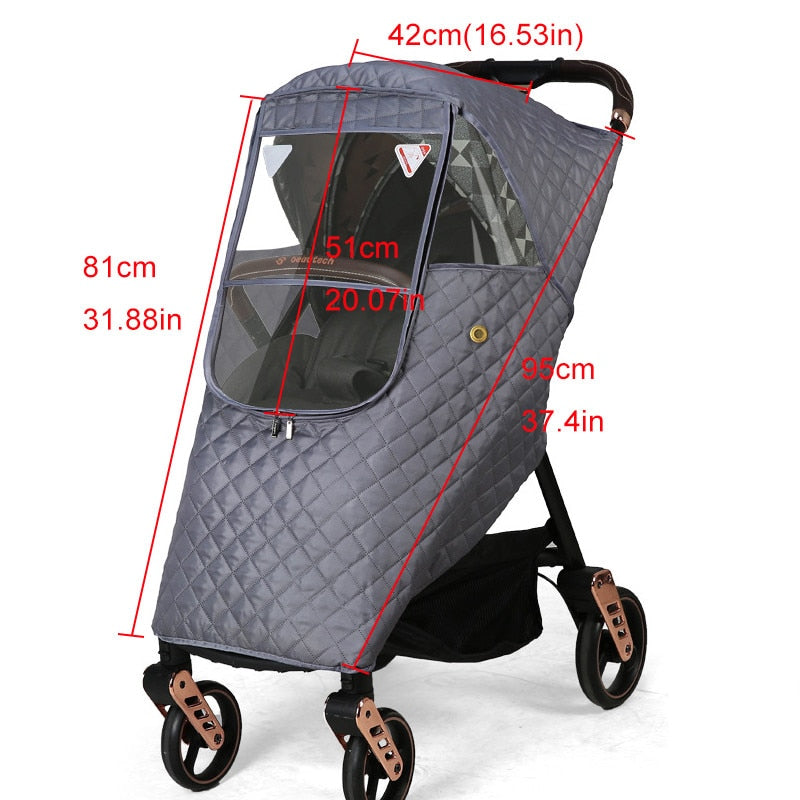 Baby Anytime Windproof Stroller Cover