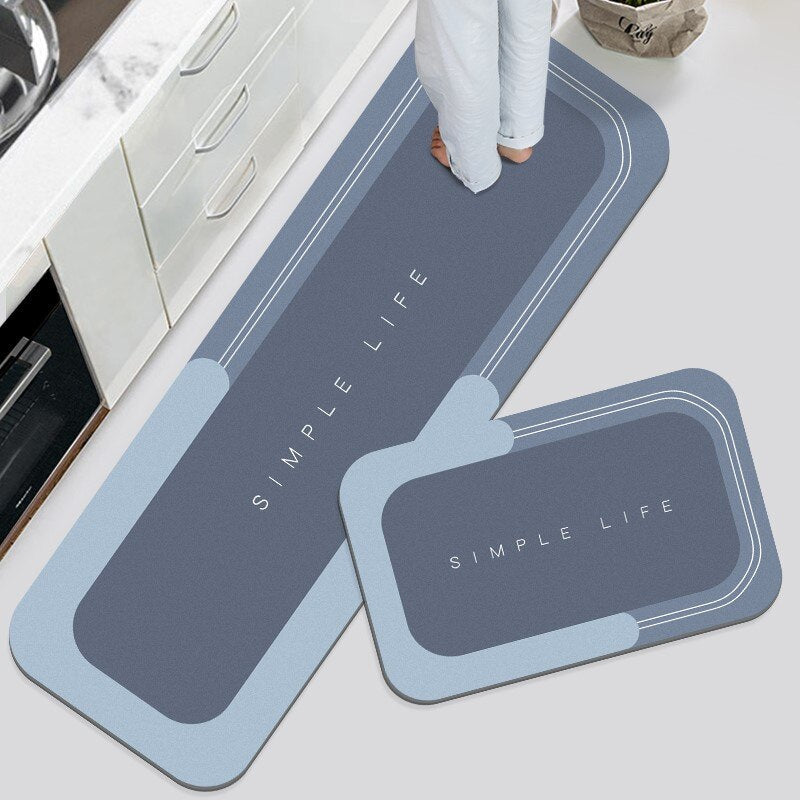 Modern Water Absorbent Anti-slip Area Rugs