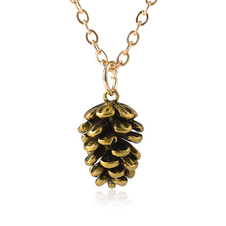 Elegant Pinecone Vintage Necklace