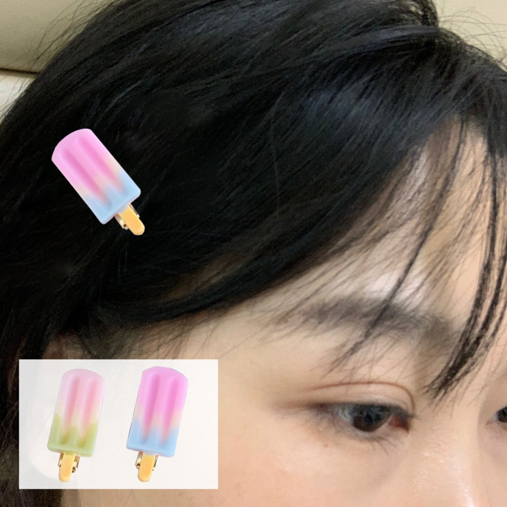 Mini Ice Cream Hairpins