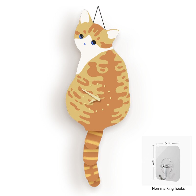 Creative Cat Wall Clock