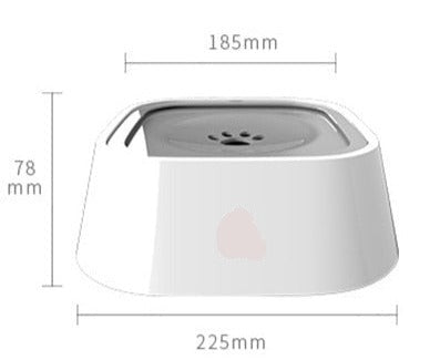 No-Spill Pet Water Dispenser Bowl