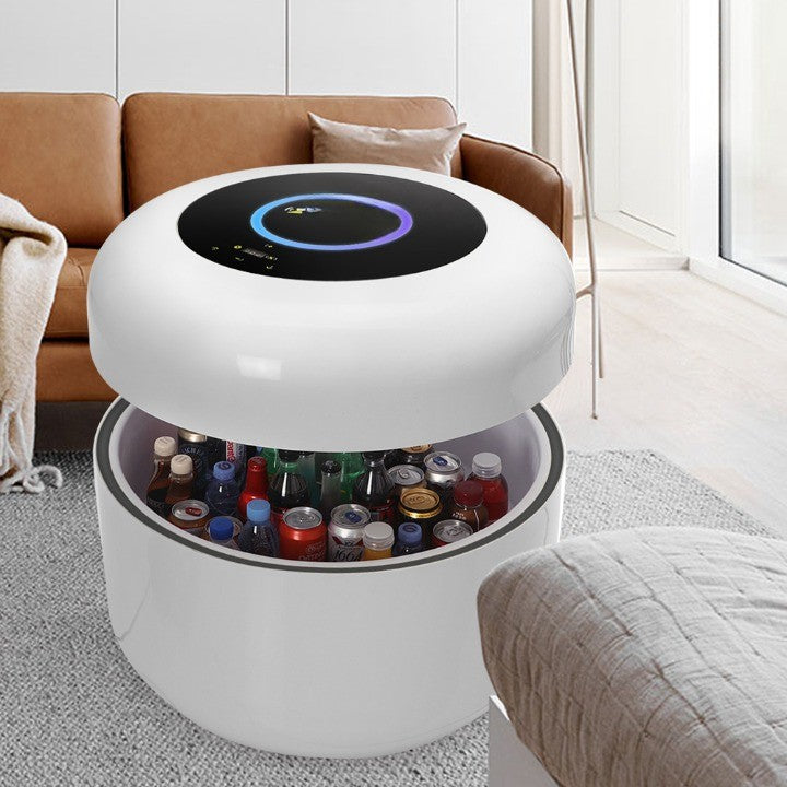 Elegant Cool Round Multifunctional Smart Refrigerator