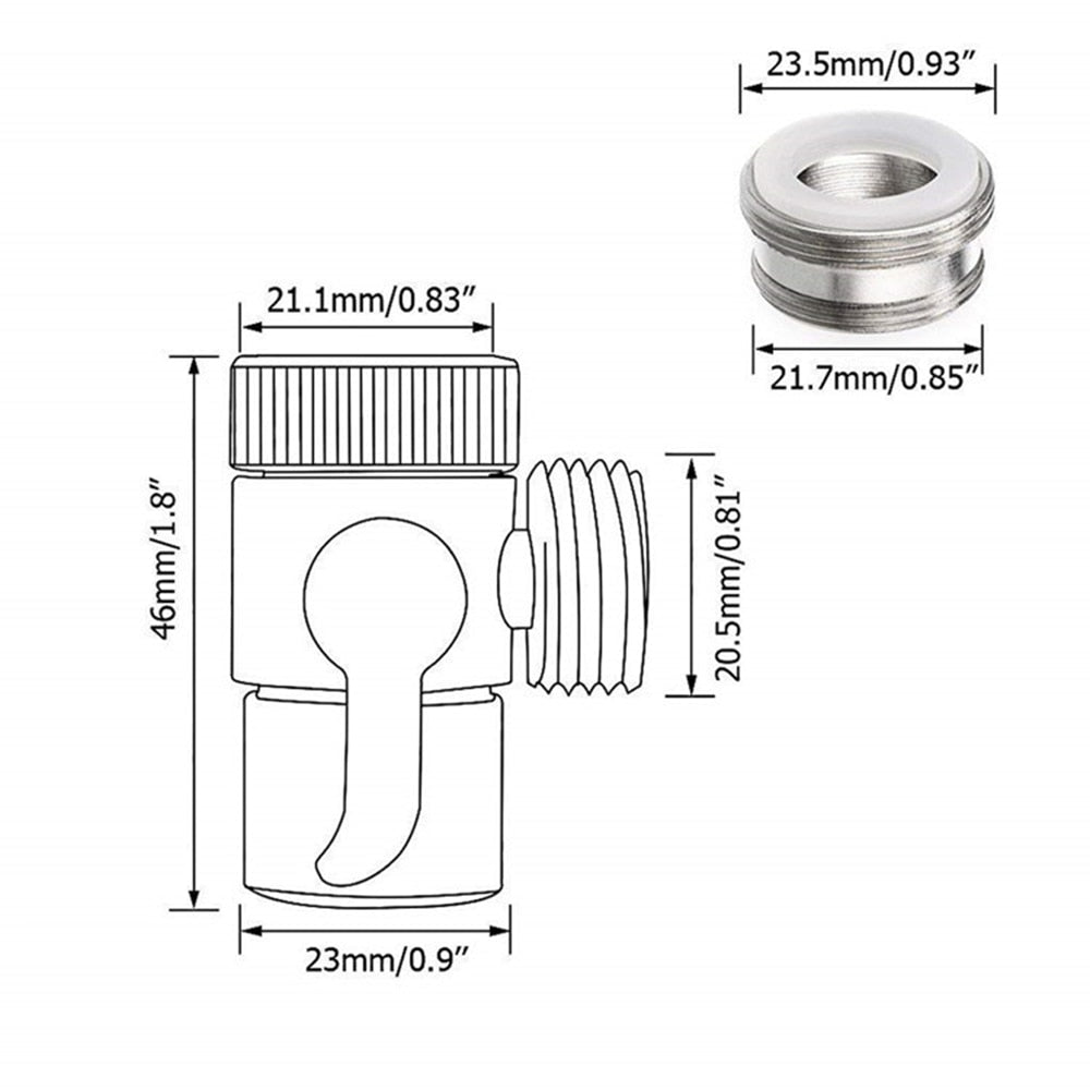 Universal Faucet Adapter Splitter