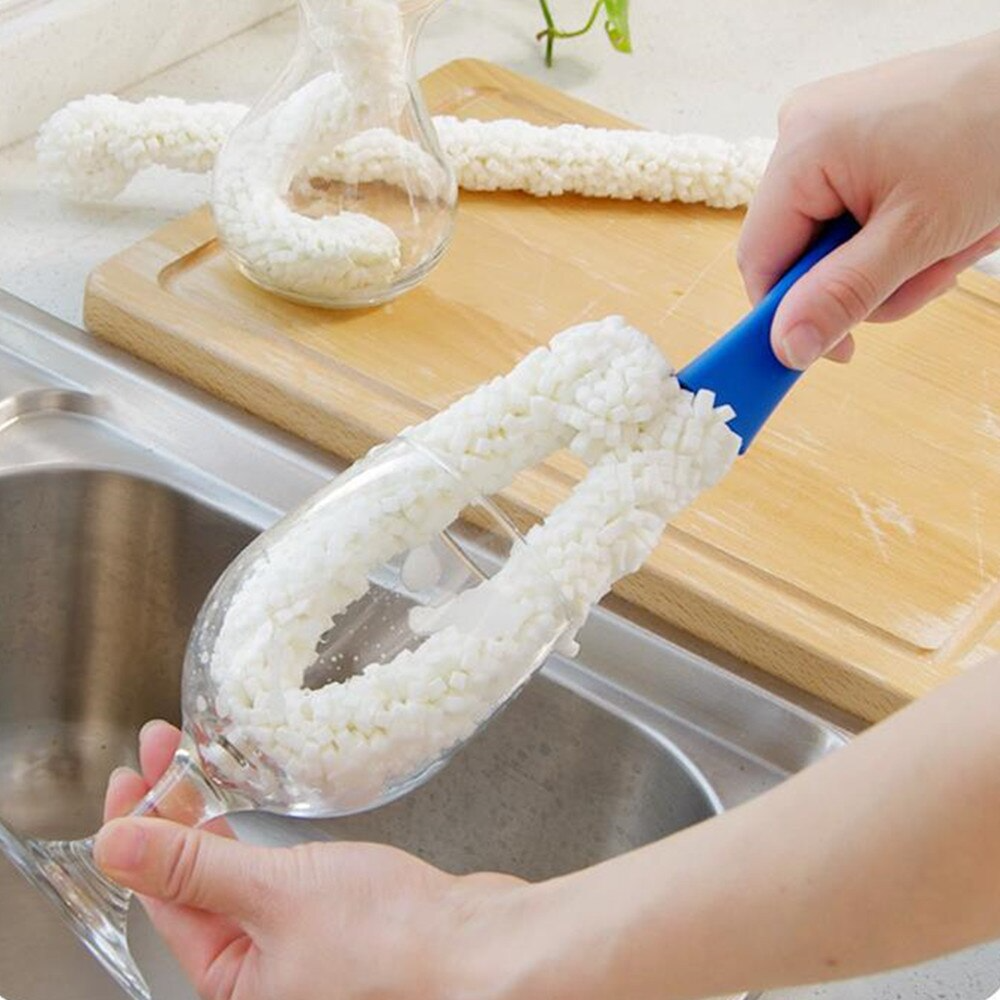 Long Handle Bendable Bottle Cleaning Brush