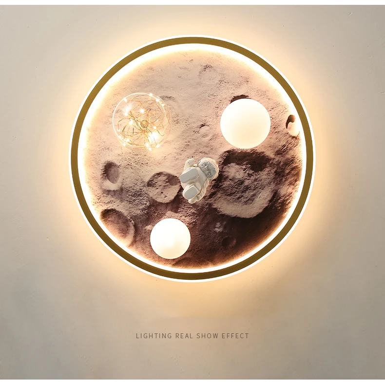 Dreamy Astronaut Lunar Light Led Ceiling Lamps