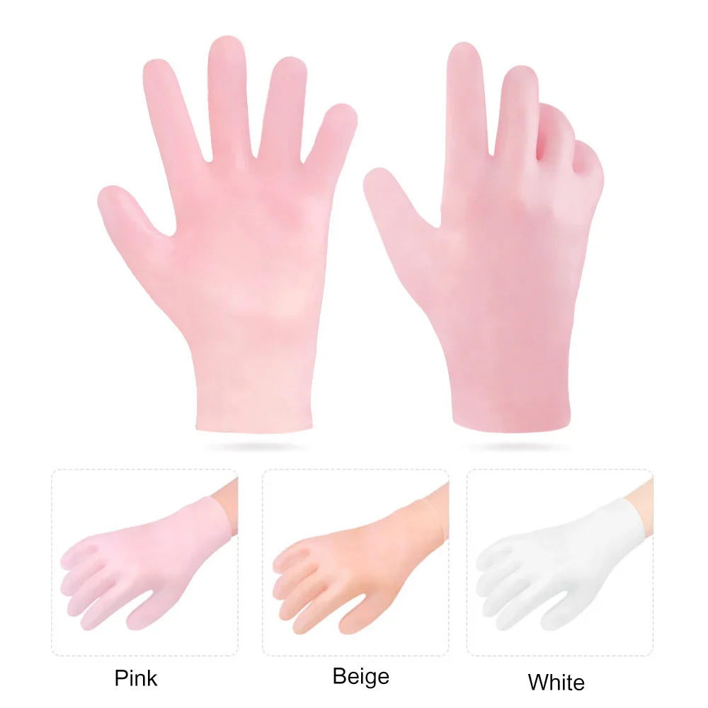 Waterproof Aqua Care Silicone Spa Gloves