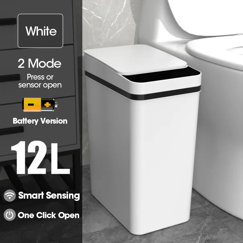 Waterproof Smart Wave Sensor Automatic Trash Can