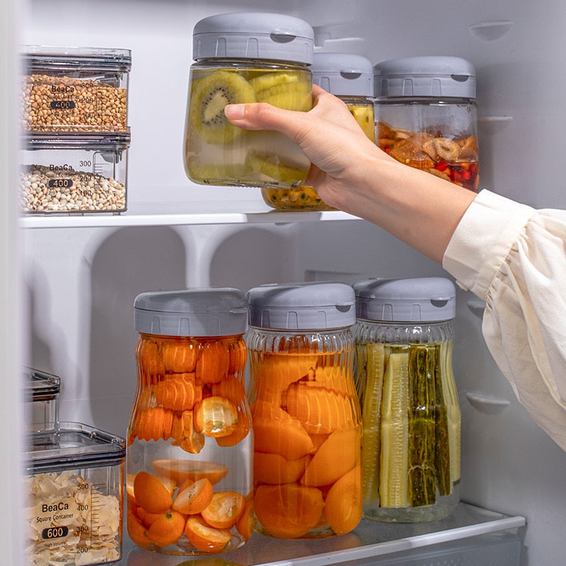 Moisture-Proof Pickle Storage Jars