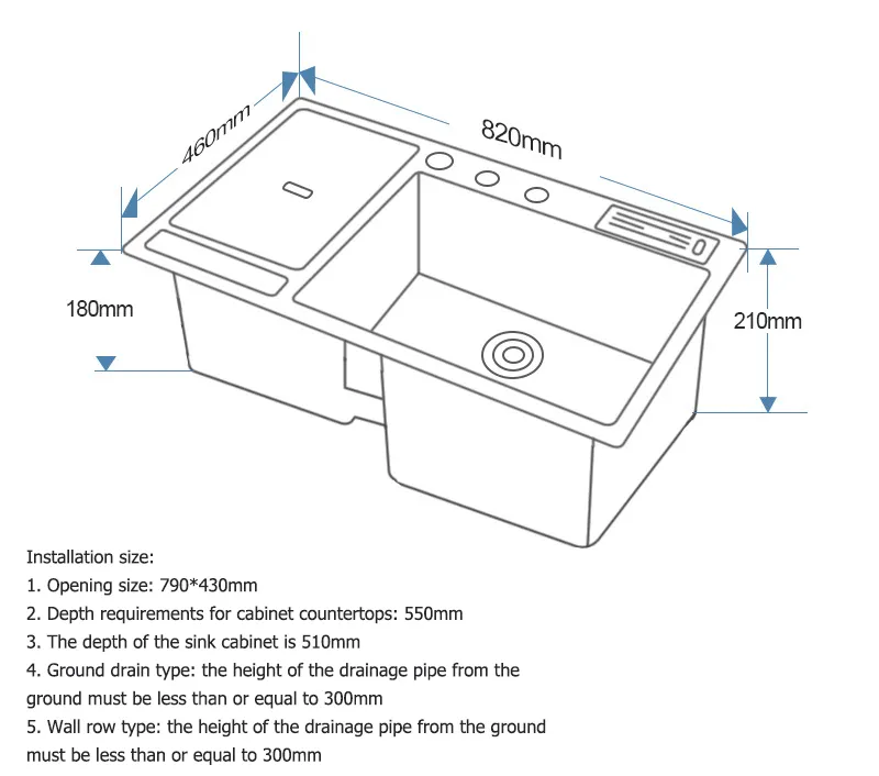 Ultra Wash with Ultrasonic Cleaning Elegant Efficient Kitchen Sink