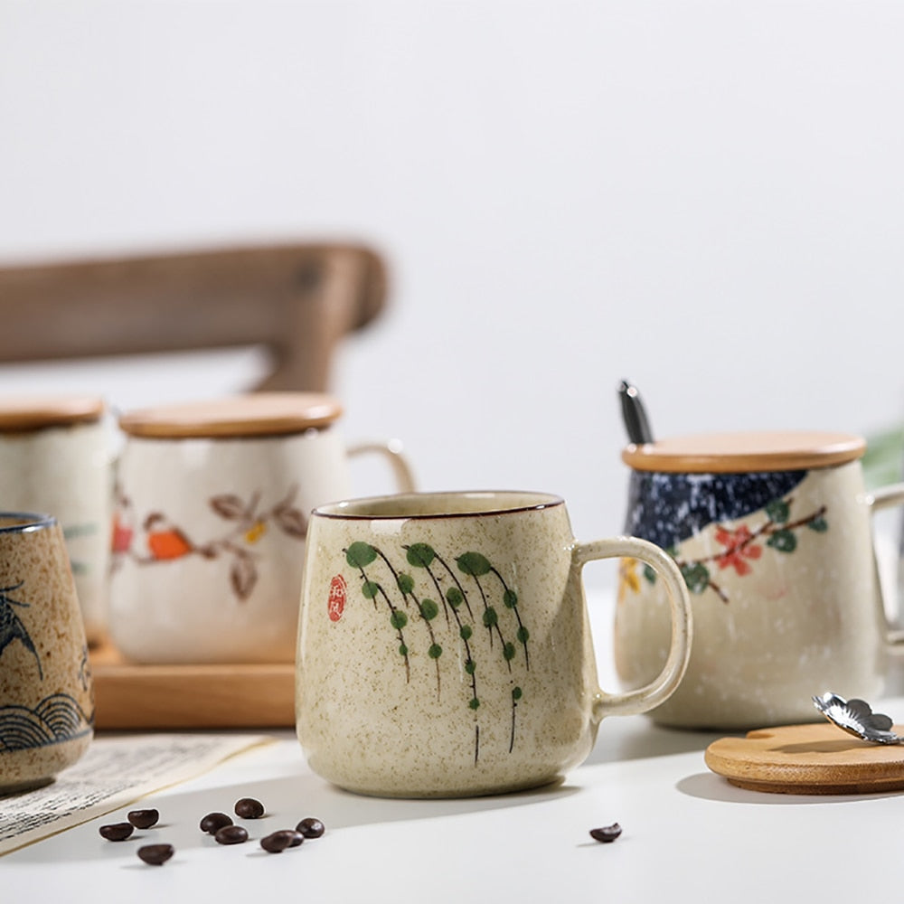 Japanese Retro Handmade Ceramic Cups