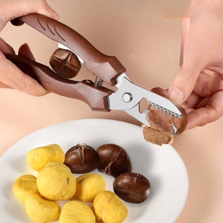 Effortless Snap Chestnut Cutter