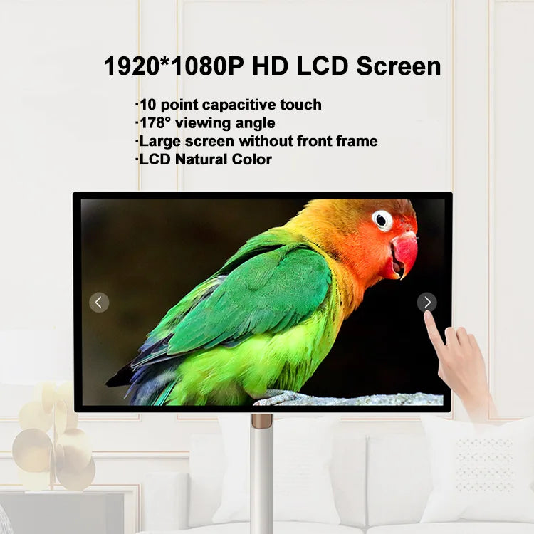 Ultra Portable Dynamic Standby Movable Touchscreen Smart TV