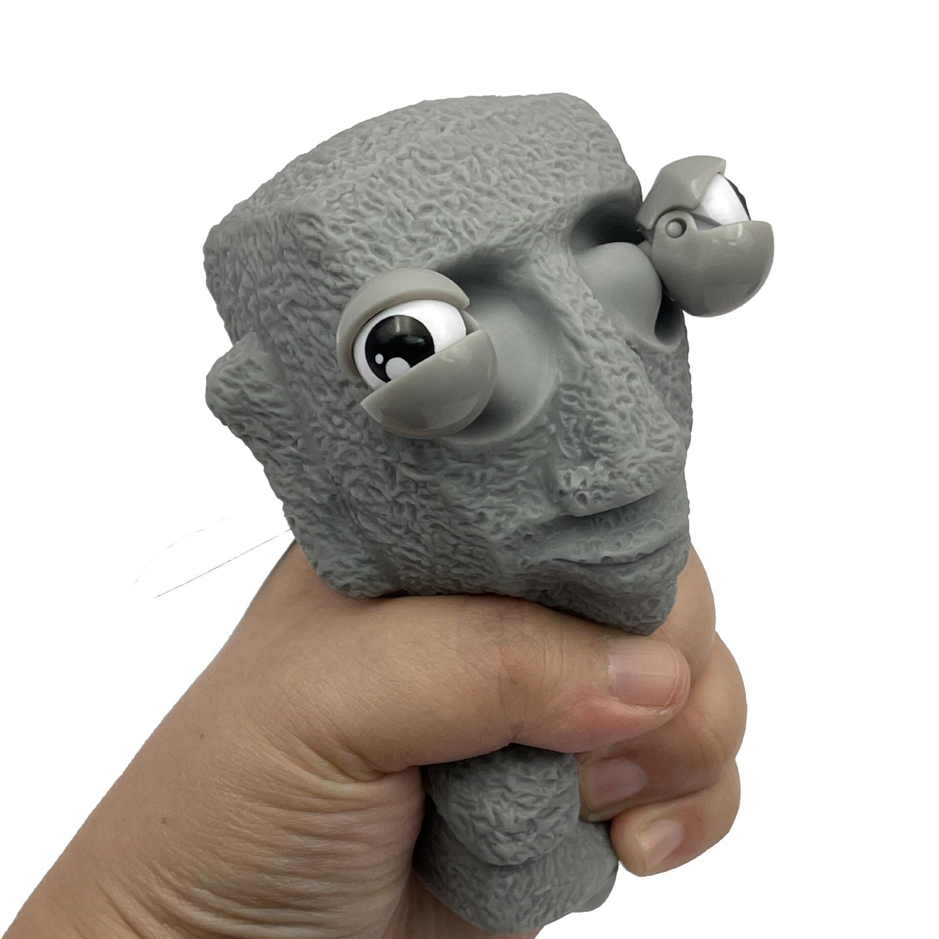 Eye-Popping Rock Man Fidget Toy