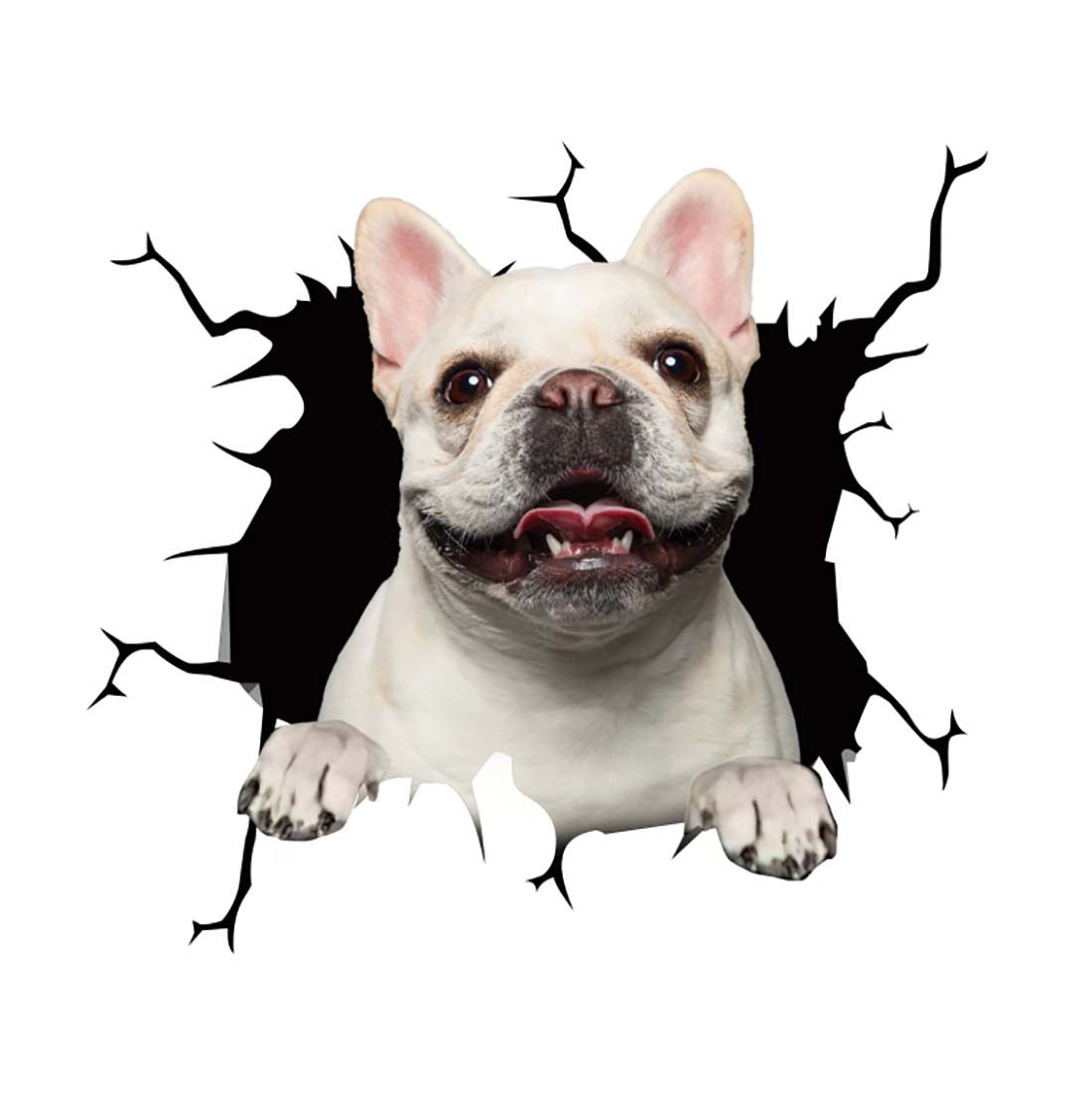 Car Scratch Hider 3D Puppy Sticker