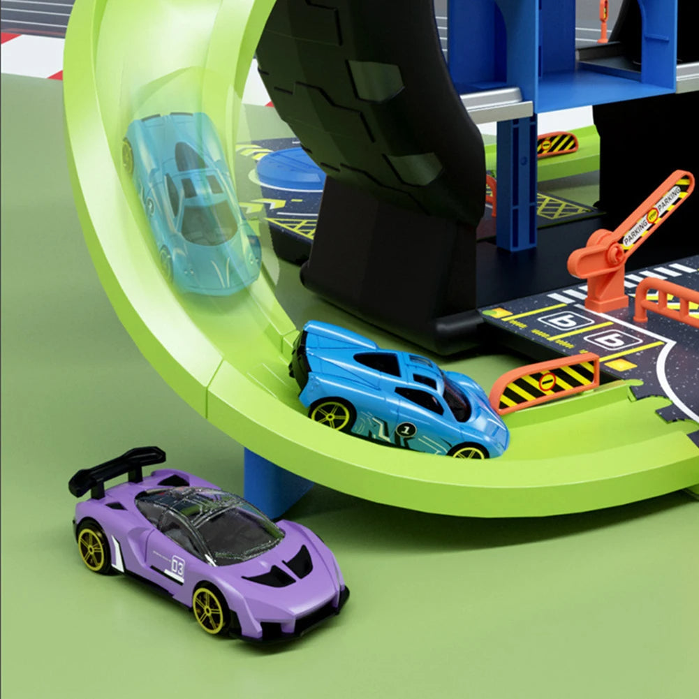 Interactive Mini Racers Car Toy Set