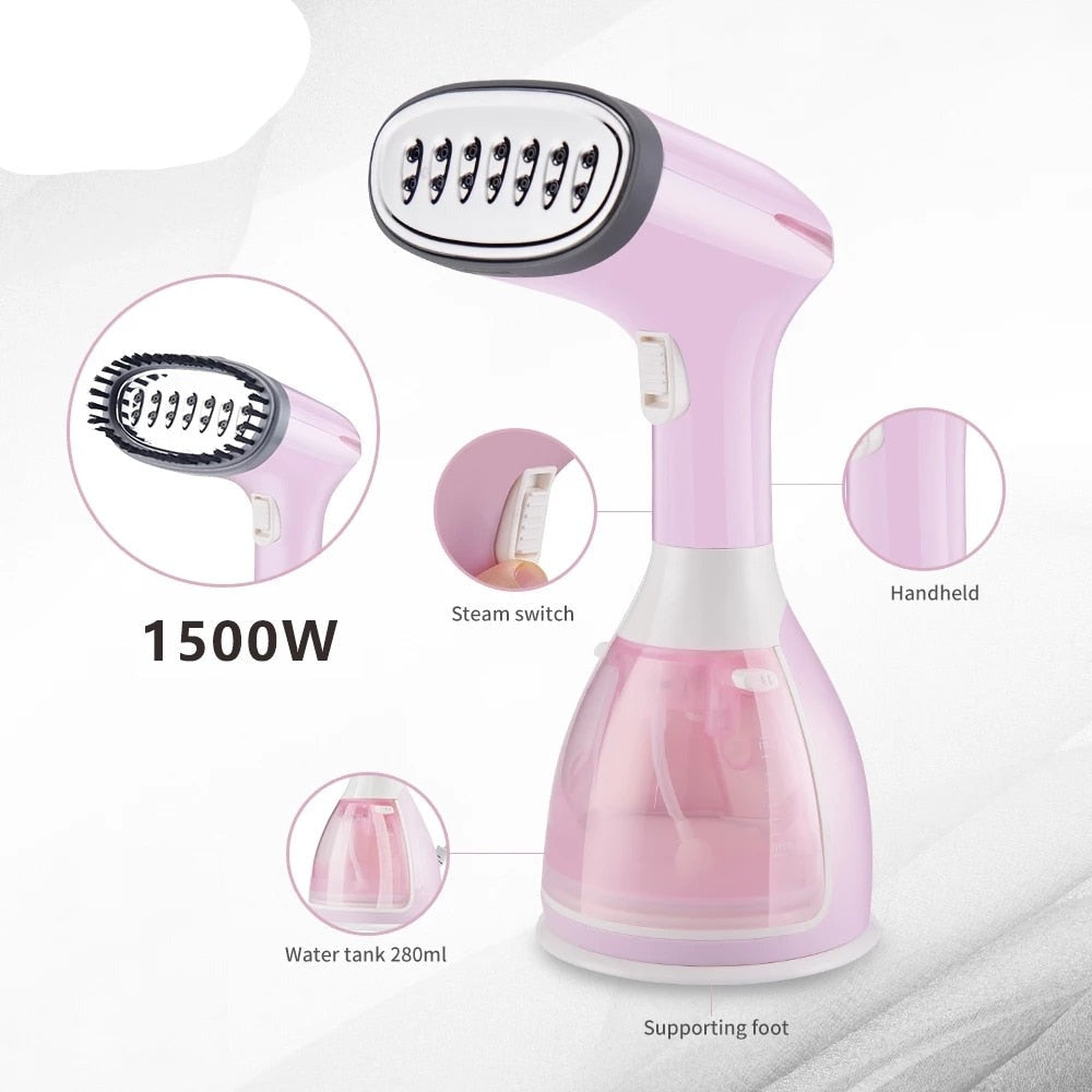 Portable Mini Cordless Iron Steamer