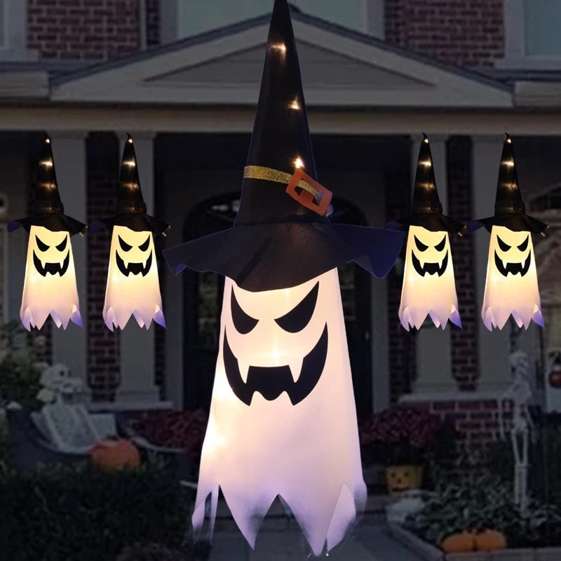 Hangable Scary Ghost Halloween Party Lamp