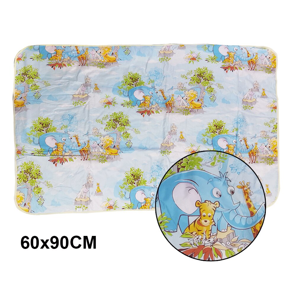 Cartoon Waterproof Reusable Changing Mat