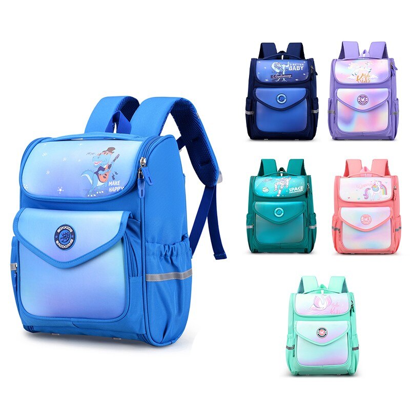 Reflective Large Waterproof Kids School Bag