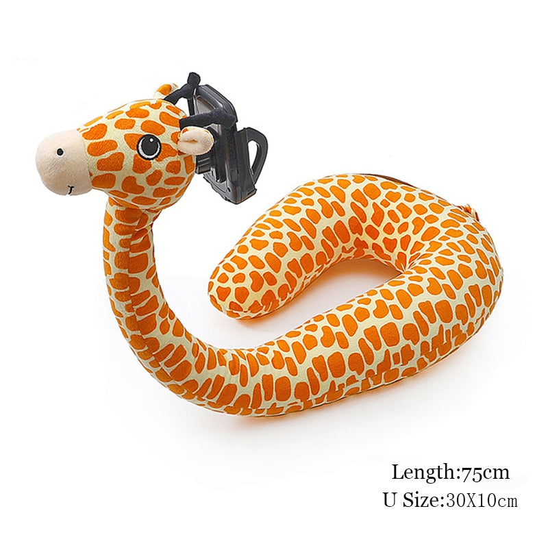 Animal Neck Pillow Hands-Free Phone Holder