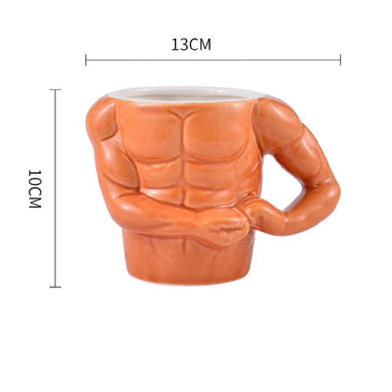 Strong Muscle Arm Ceramic Mug