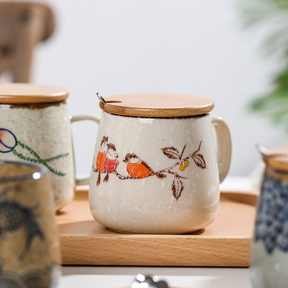 Japanese Retro Handmade Ceramic Cups